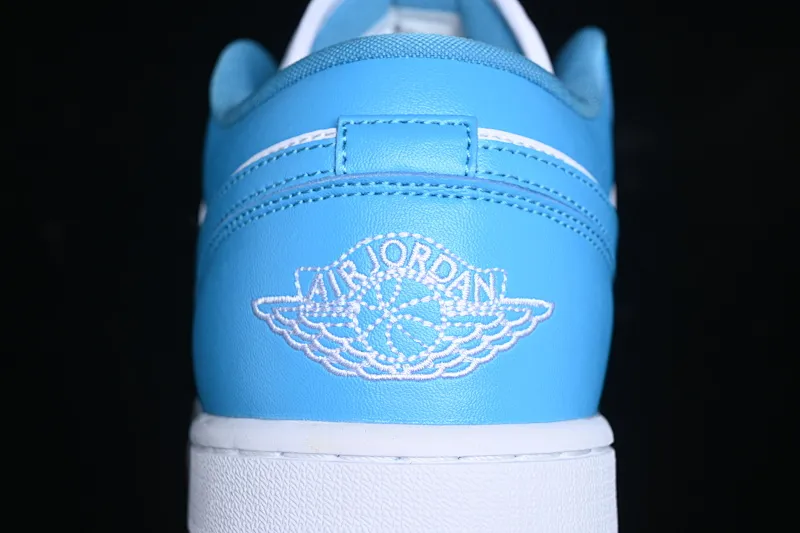 All categories Air Jordan Jordan series basketball shoes Air Jordan 1 Low Air Jordan 1 Low AJ1 Joe 1 white blue low-top cultural casual sneakers DC0774-104